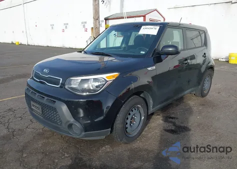 2016 Kia Soul из США, поврежденный, VIN KNDJN2A22G7830529